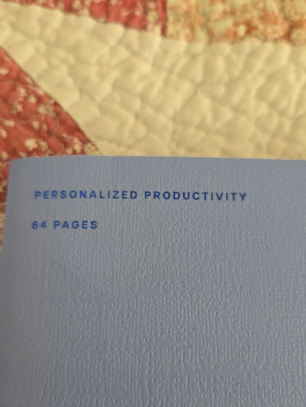 Weekly Planner Notebook - NWOT Blue